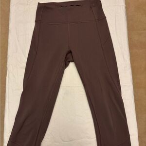 lululemon athletica High-Rise Leggings in mauve purple